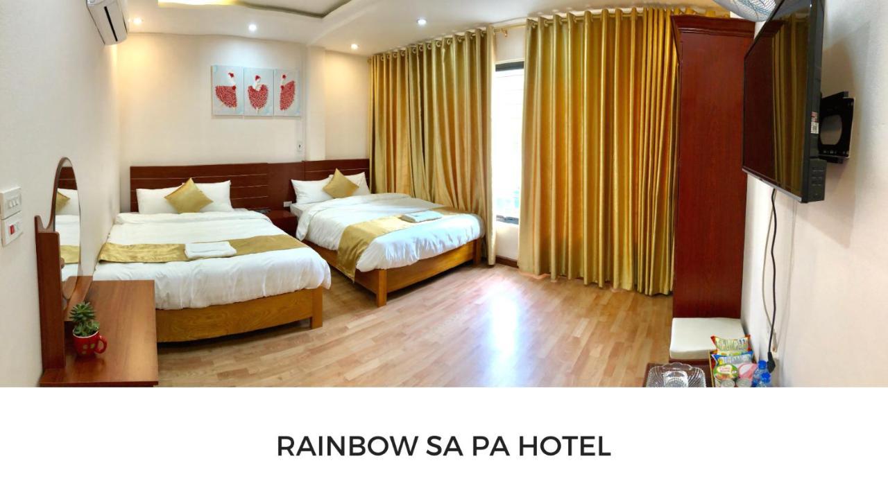 Rainbow Sa Pa Hotel Bagian luar foto